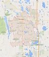 Fort Collins, Colorado Map