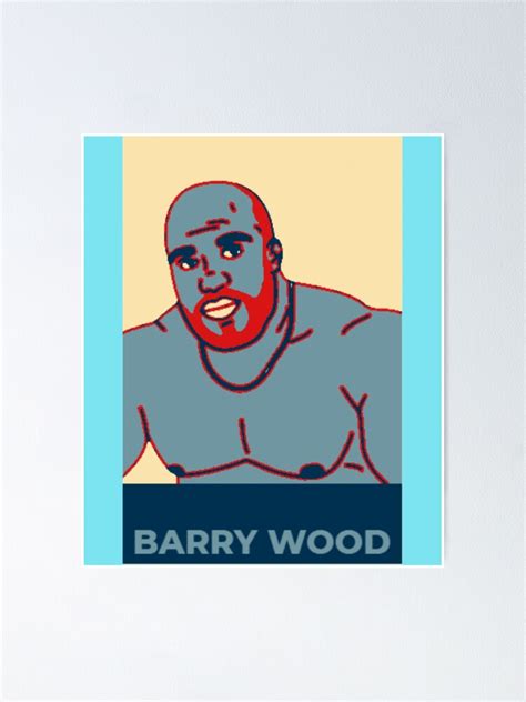 Barry Wood Bobblehead Barry Wood Meme Poster By Oandecustomss