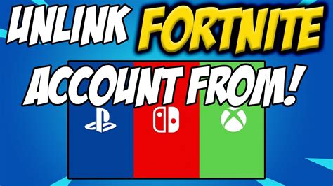Discover our best fortnite accounts for salerare accountscheap fortnite accounts. How To Unlink Fortnite Account From Xbox, PS4, Nintendo ...