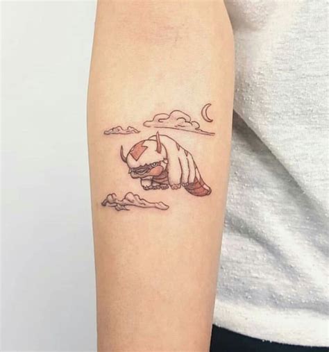 Avatar The Last Airbender Appa Tattoo Dream Tattoos Mini Tattoos Love Tattoos New Tattoos