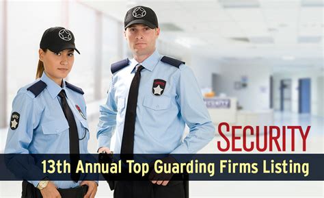 Securitys Top Guarding Companies List 2015 2015 12 01 Security