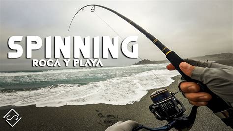 Spinning Desde Rocas Y Playas Test Daiwa Hunter X Seabass Youtube