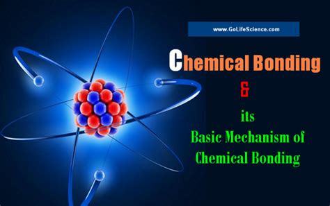 Chemical Bonding What Is Chemical Bonding And Its Types
