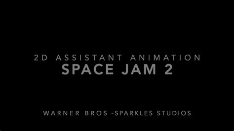 Sparkles Studios On Linkedin 2d Animation Assistant Space Jam 2 Spot