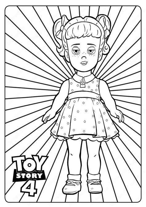 In order to navigate out of this carousel please use your heading shortcut key to navigate to the next or previous. Printable Toy Story 4 Gabby Gabby PDF Coloring Pages in ...