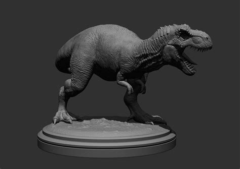 Artstation T Rex 3d Model For Printing Stl Resources