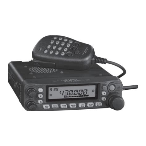 Yaesu Ft 7900e Manual De Instrucciones Descargar En Pdf Manualslib