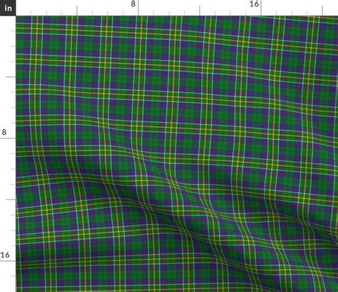 Scottish Clan Hunter Tartan Plaid Spoonflower