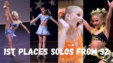 All S2 Solos That Won Ranked Dance Moms Youtube