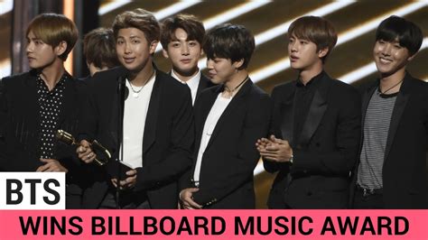 Bts Wins Big At The Billboard Music Awards 2017 Hollywire Youtube