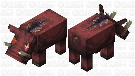 Hoglin Brute Minecraft Mob Skin