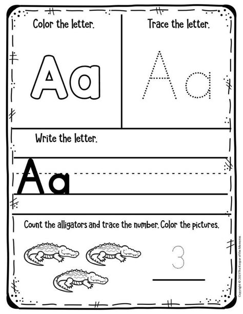 Free Printable Worksheets For Preschool And Kindergarten
