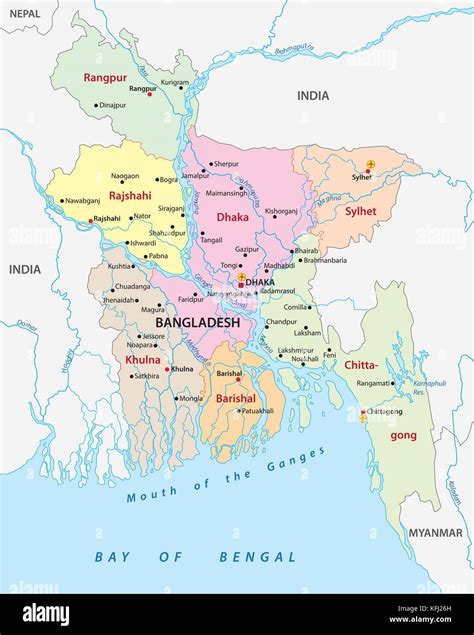 Bangladesh Map Hi Res Stock Photography And Images Alamy
