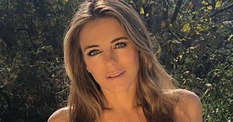 Liz Hurley 54 Flaunts Ageless Beauty In Worlds Hottest White String