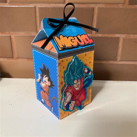 Caixa Milk Dragon Ball Elo7 Produtos Especiais