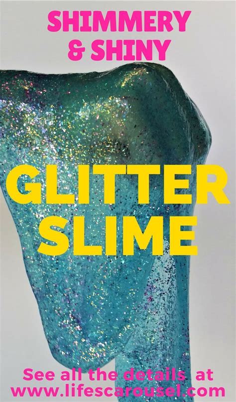 Super Easy Glitter Slime Your Kids Will Love Lifes Carousel
