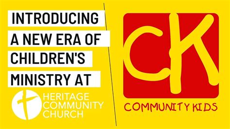 Introducing A New Era In Childrens Ministry At Hcc Youtube