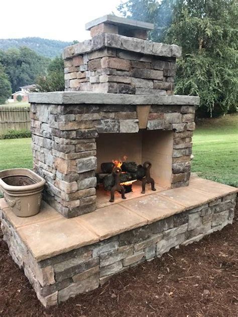 Building An Outdoor Fireplace Yourself Fireplace Guide By Linda