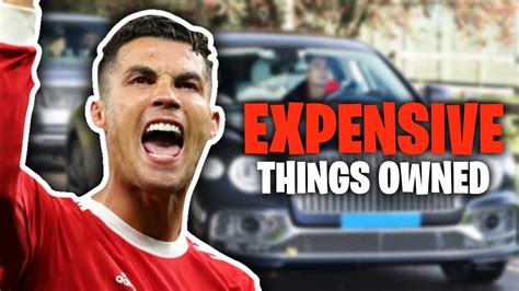 The 8 Most Expensive Things Owned By Cristiano Ronaldo Youtube