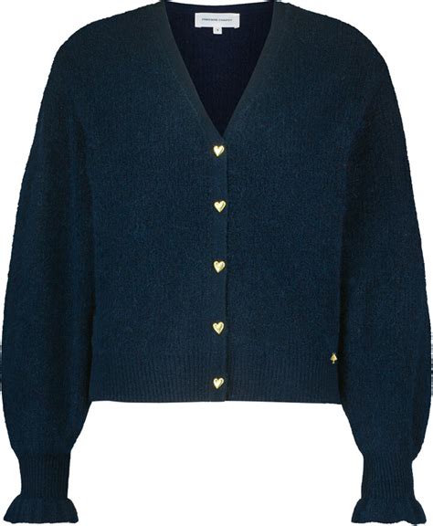 Fabienne Chapot Stella Cardigan Navy Shopstyle