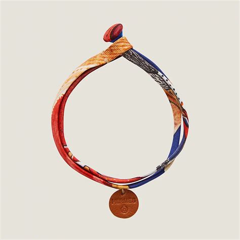 Single Tour Armband Aus Seide Hermès Deutschland