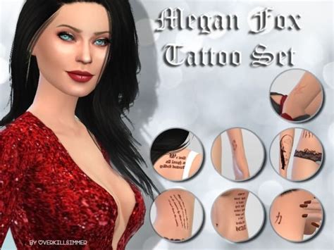 Sims 4 Ccs The Best Tattoos By Lilisimmer Sims 4 Sims 4 Sims Y