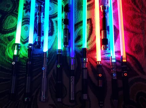 Collection So Far Rlightsabers