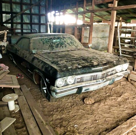 Big Block Barn Find 1965 Chevrolet Impala 396 Barn Finds