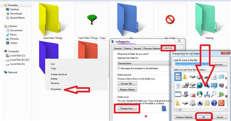 Change Folder Icon In Windows Tutorials Detik Cyou Hot Sex Picture