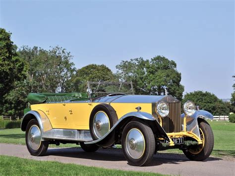 Photo Rolls Royce Phantom I Barker Cabriolet 1929