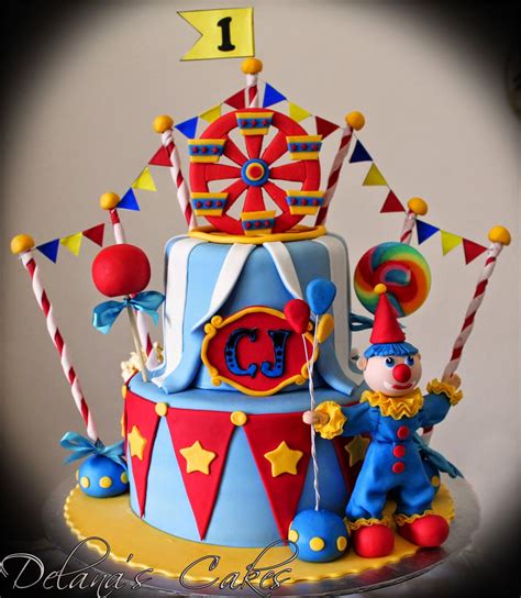 Delanas Cakes Circus Cake