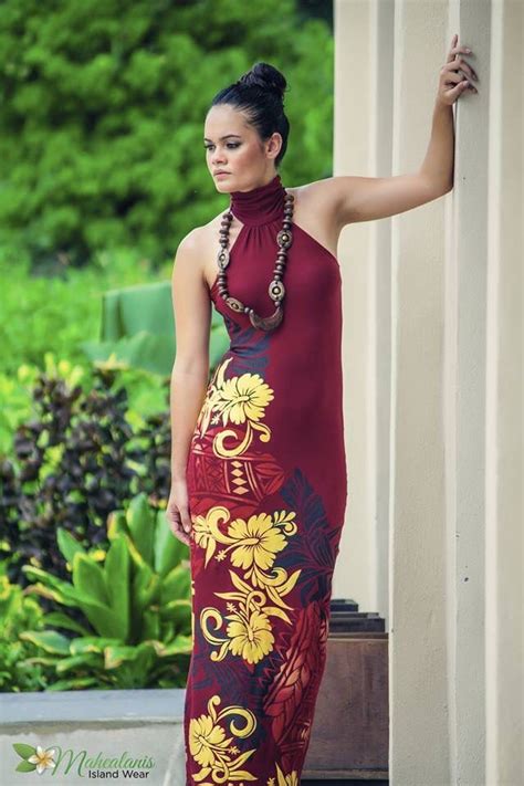 samoan dress polynesian dress hawaiian fashion hawaiian outfit hawaiian wear island wear