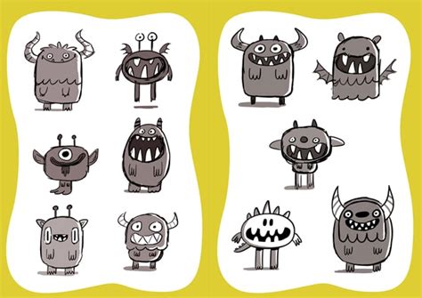 Illustration Process Teach Your Monster To Read By Chris Garbutt