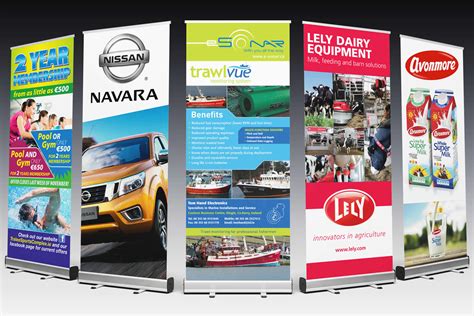 Business And Industrie Roller Banner Pop Up Roll Up Pull Up Exhibition