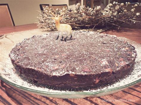 The easiest chocolate cake you'll ever make. No-Bake Jeweled Chocolate Cake Recipe | Atelier Christine