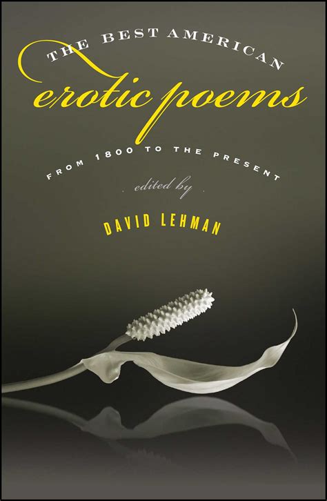 The Best American Erotic Poems Book By David Lehman Official