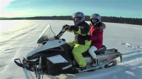 Snowmobile Ride On Burnstick Lake Youtube