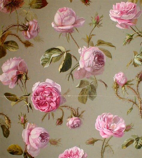 Antique French Wallpaper Marieantoinettesplayhouse French