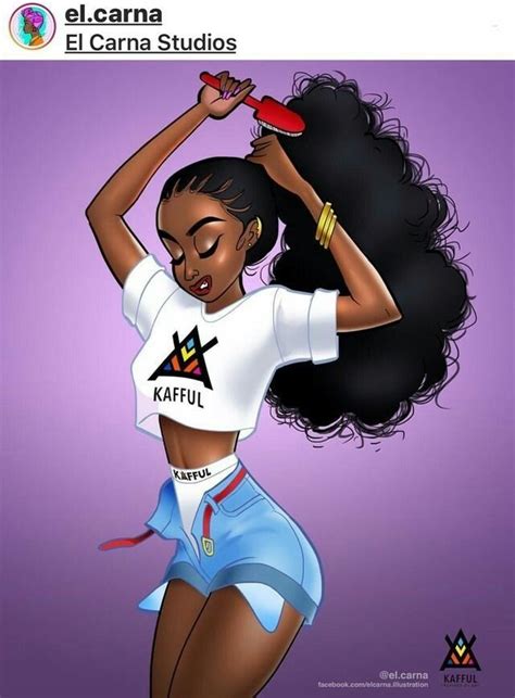 Black Art Painting Black Artwork Black Love Art Black Girl Cartoon Girls Cartoon Art