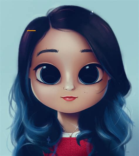 Cartoon Portrait Digital Art Digital Drawing Digital Painting Character Design Drawing Bi