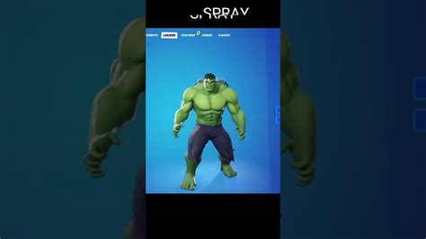 New Fortnite Hulk Skin And Emote Youtube