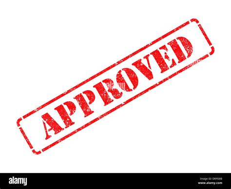 Approved Stamp Template Hi Res Stock Photography And Images Alamy