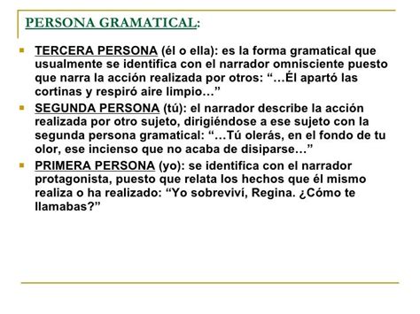 Narraciones En Tercera Persona Ejemplos Cortos Bourque