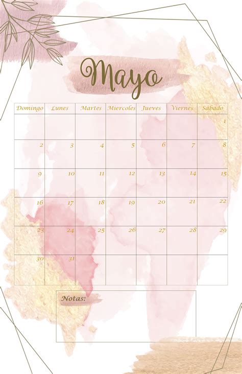Calendario Mayo 2021 Calendarios Imprimibles Ideas De Calendario
