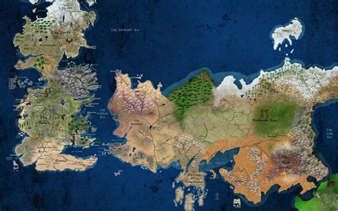 Game Of Thrones Map Game Of Thrones Map Westeros Map Map Games World Map