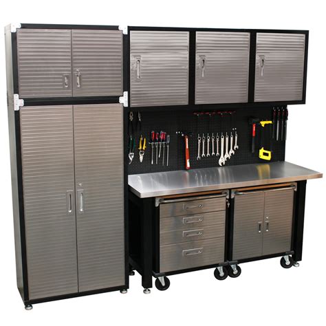 Metal Garage Storage Cabinet Metal Storage Cabinet With Steel Locking