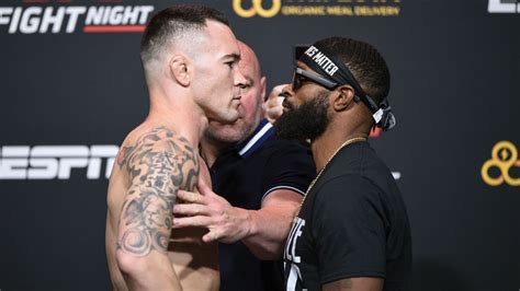 Ufc Fight Night Inside The Bad Blood Between Colby Covington And Tyron