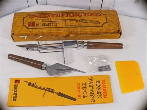 Rug Crafters Speed Tufting Tool And Shag Cutter Rc Vintage