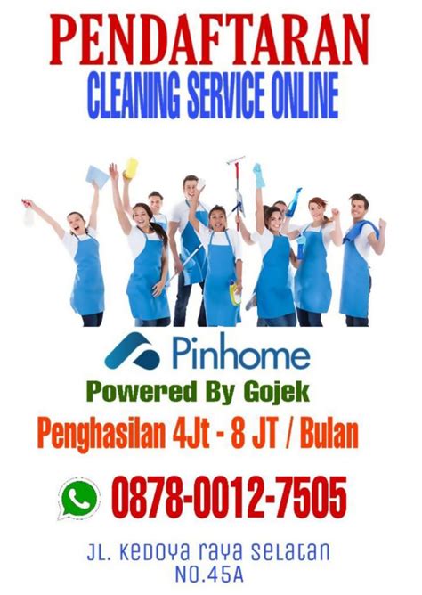 Lowongan kerja cleaning service pt. Lowongan Kerja Go-Clean (Cleaning Service Online) Business Partner Terbaik, Aman, dan Terpercaya ...