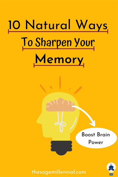 10 Natural Ways To Sharpen Your Memory In 2023 Memories Critical